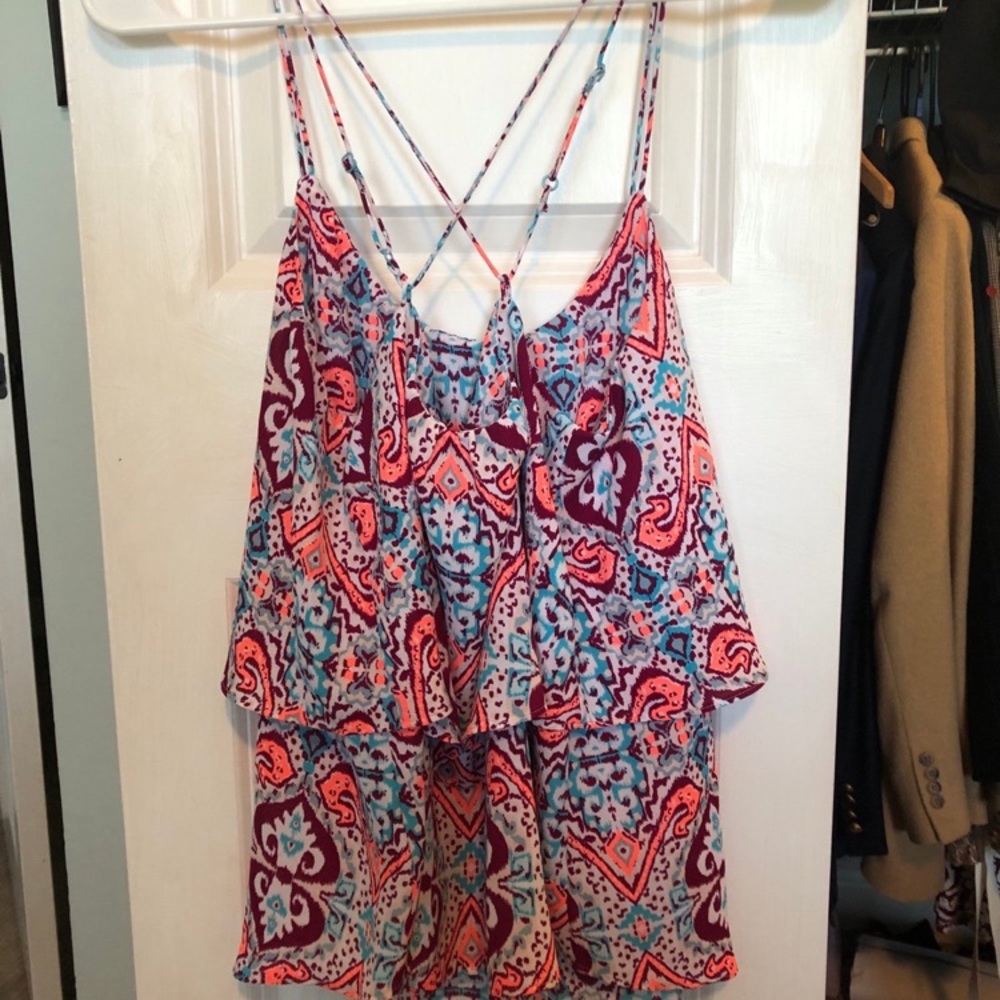 Express colorful tank top